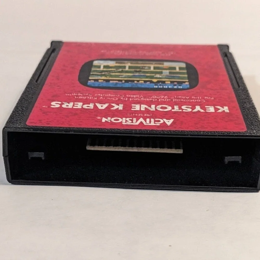 Vintage Atari 2600 Keystone‎ Kapers With Rare Manual Untested Activision 1983